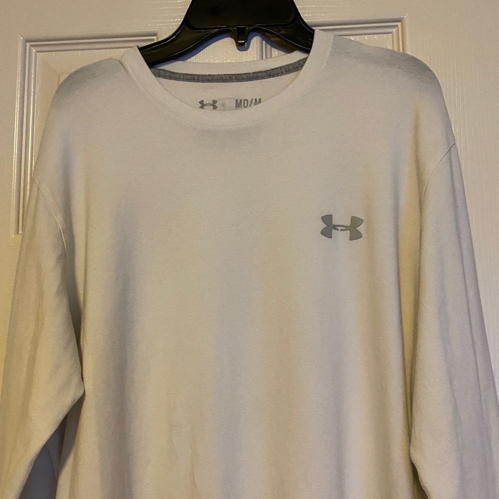 Men’s Under Armour White Waffle Henley